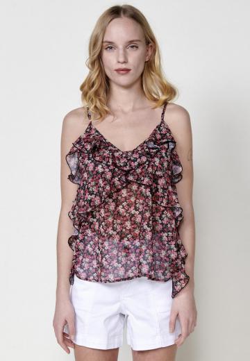 Топ на бретельках