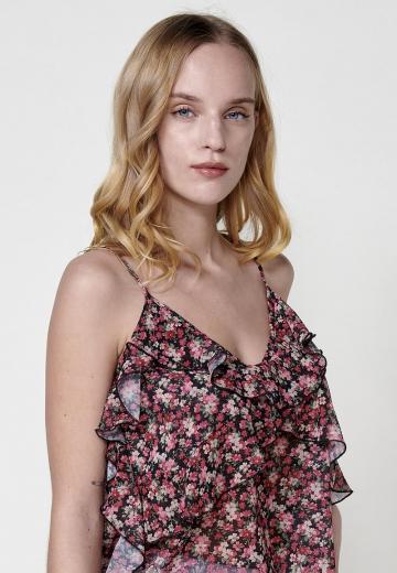 Топ на бретельках