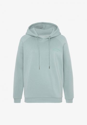 Пуловер с капюшоном