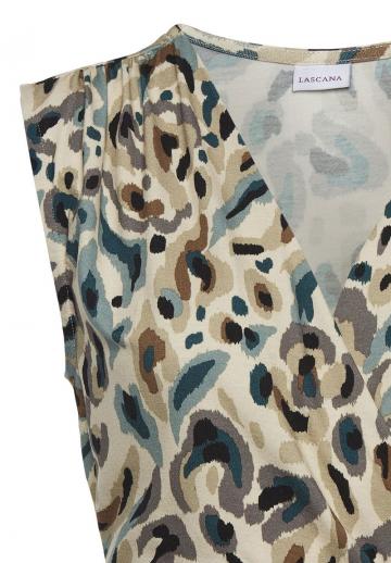 Блузка без рукавов