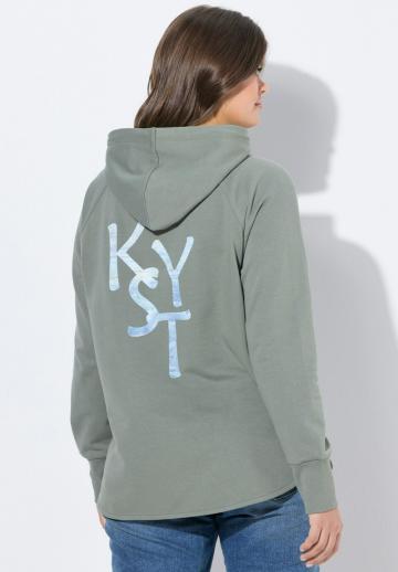 Пуловер с капюшоном