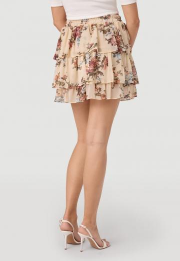 Юбка с воланами