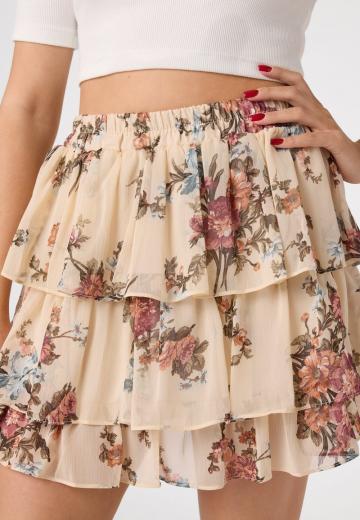 Юбка с воланами