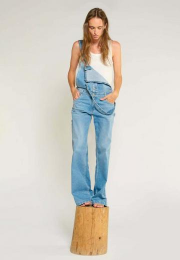 Джинсовый комбинезон