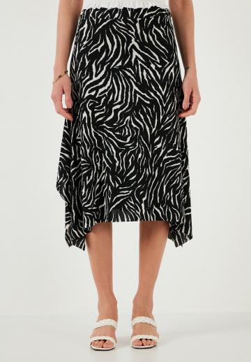 Юбка с воланами