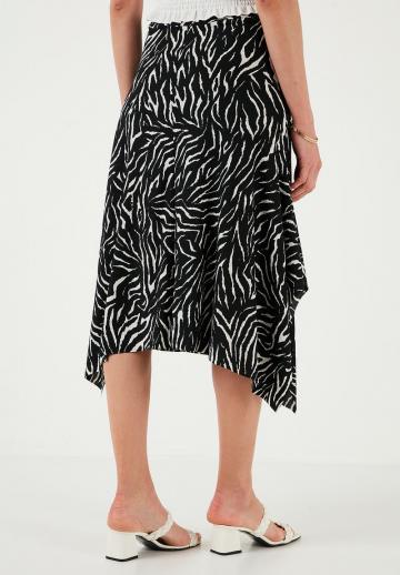 Юбка с воланами