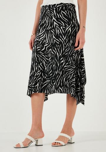 Юбка с воланами