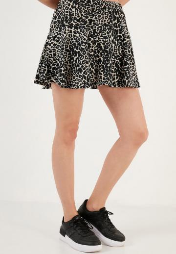 Юбка с воланами