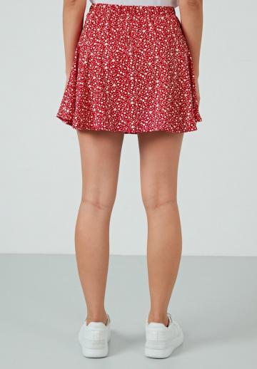 Юбка с воланами