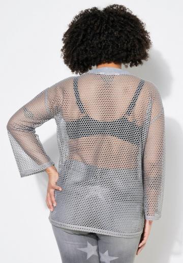 Длинный пуловер