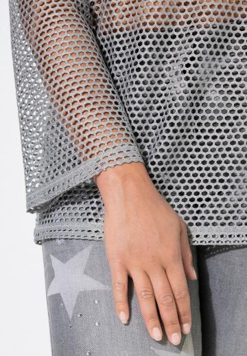 Длинный пуловер