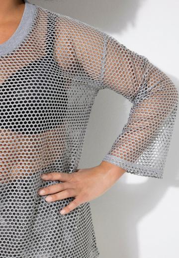 Длинный пуловер