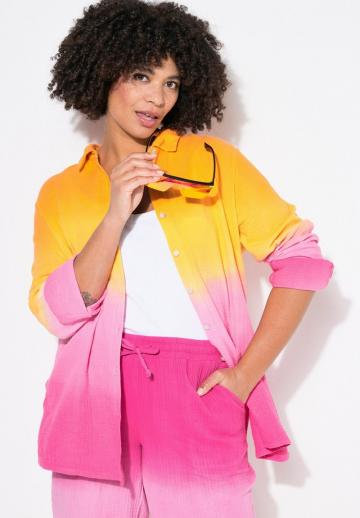 Длинная блузка