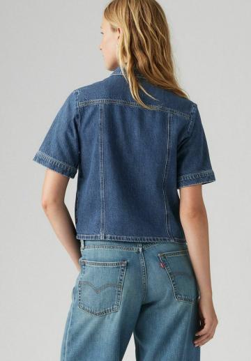Джинсовая блузка