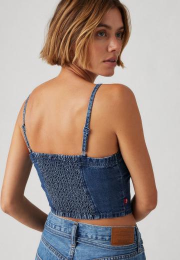 Топ на бретельках