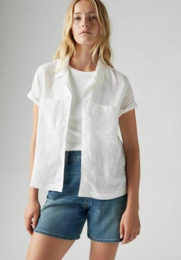 Джинсовая блузка