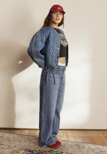 Свободные джинсы