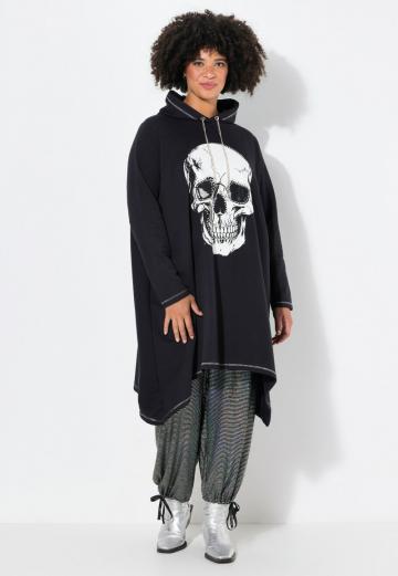 Пуловер с капюшоном