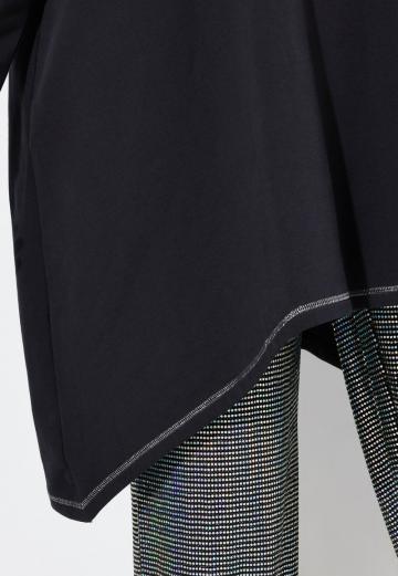 Пуловер с капюшоном