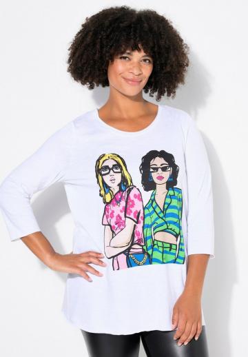 Майка с рукавом три четверти