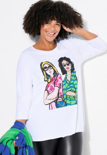 Майка с рукавом три четверти