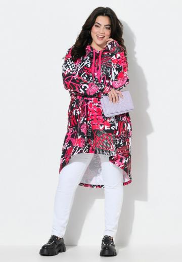 Пуловер с капюшоном