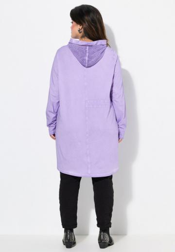 Пуловер с капюшоном