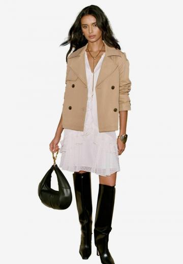 Блейзер с накладными карманами