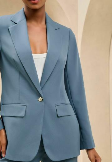 Длинный блейзер