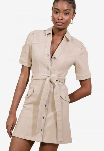 Джинсовое платье