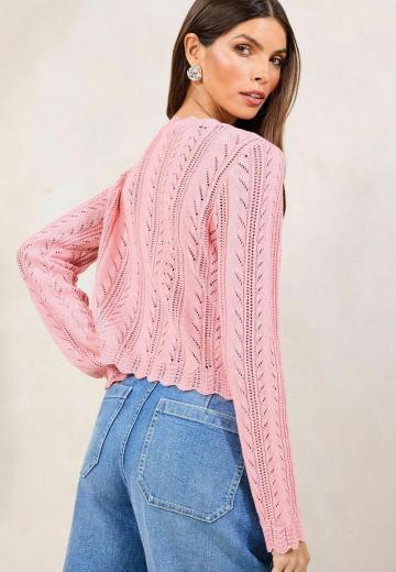 Вязаная кофта