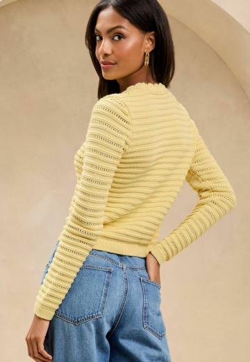 Вязаная кофта