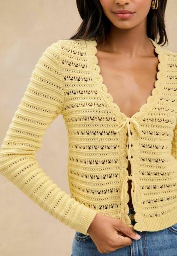 Вязаная кофта