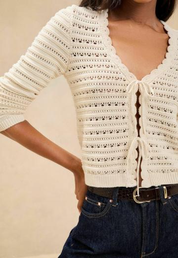 Вязаная кофта