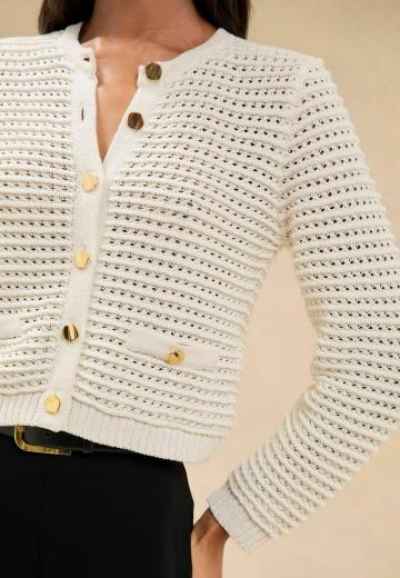 Вязаная кофта