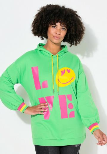 Пуловер с капюшоном