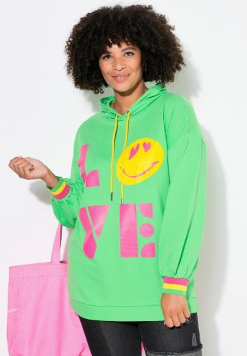 Пуловер с капюшоном