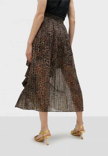 Юбка с воланами