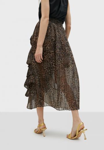 Юбка с воланами