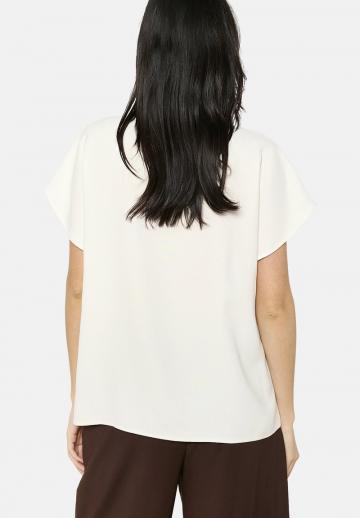 Атласная блузка