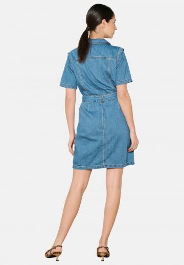 Джинсовое платье