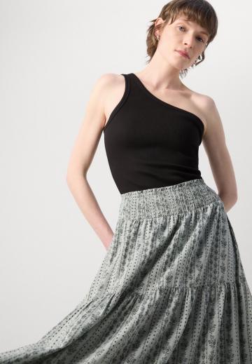 Юбка с воланами