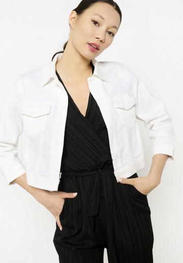 Куртка с накладнымит карманами