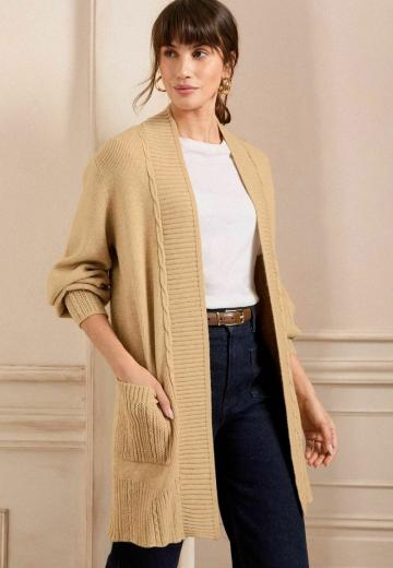 Длинный кардиган