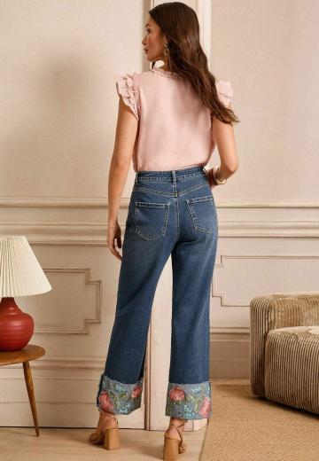 Короткие джинсы