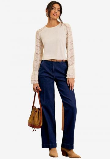 Кружевная блузка