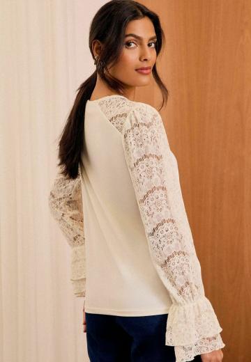 Кружевная блузка
