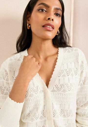 Вязаная кофта