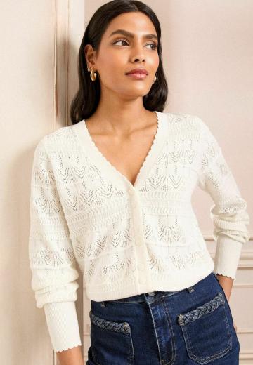 Вязаная кофта