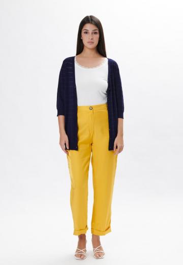 Длинный жилет